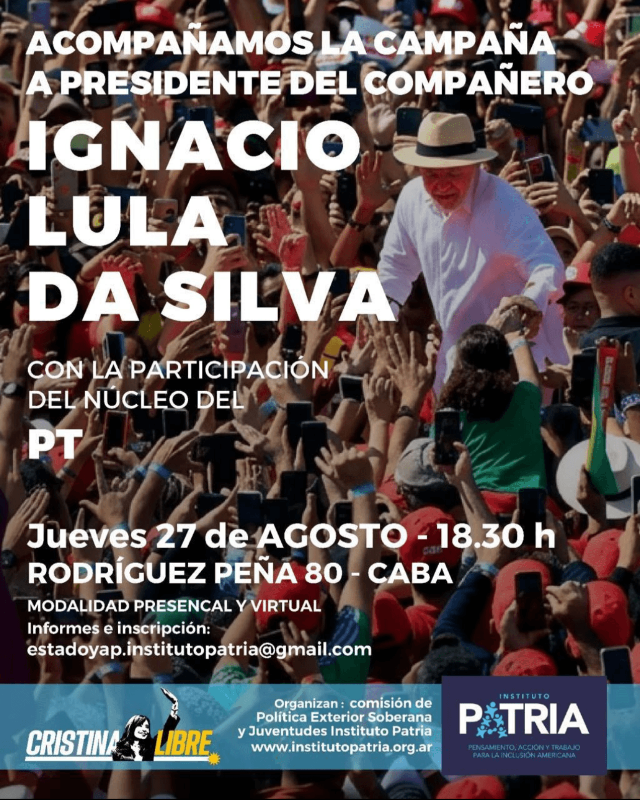 Campanha Lula Presidente - Instituto Patria