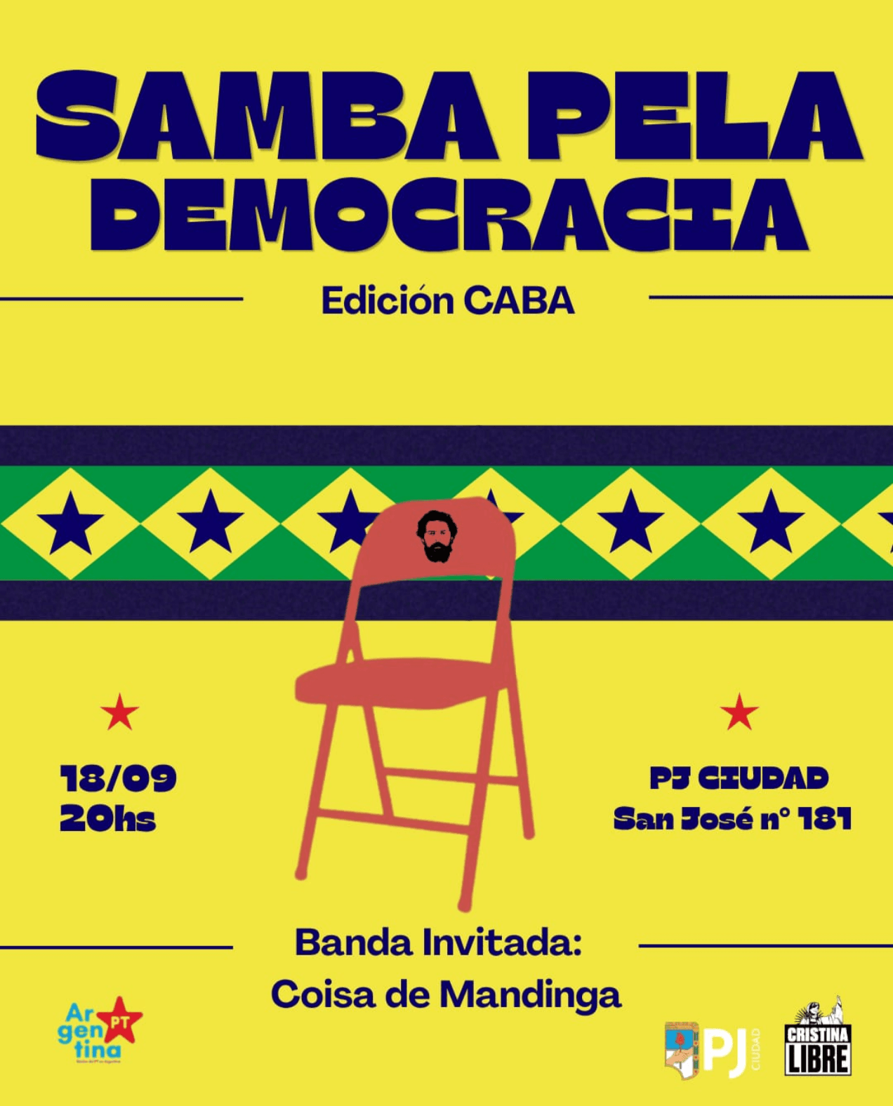 Samba pela Democracia - CABA
